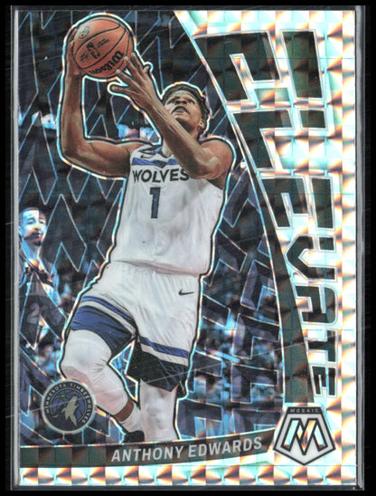 Anthony Edwards Elevate Mosaic Prizm