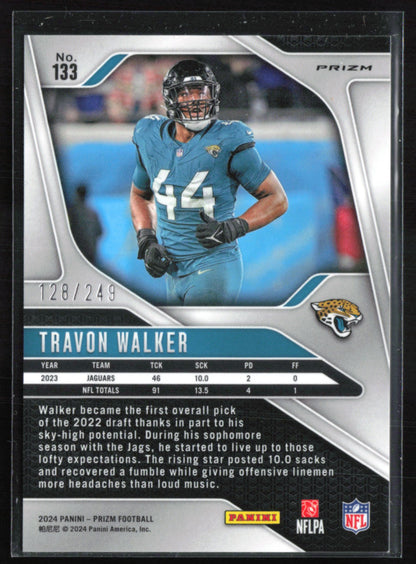Travon Walker Orange Prizm /249