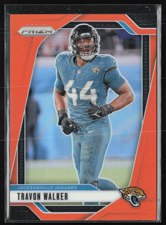 Travon Walker Orange Prizm /249