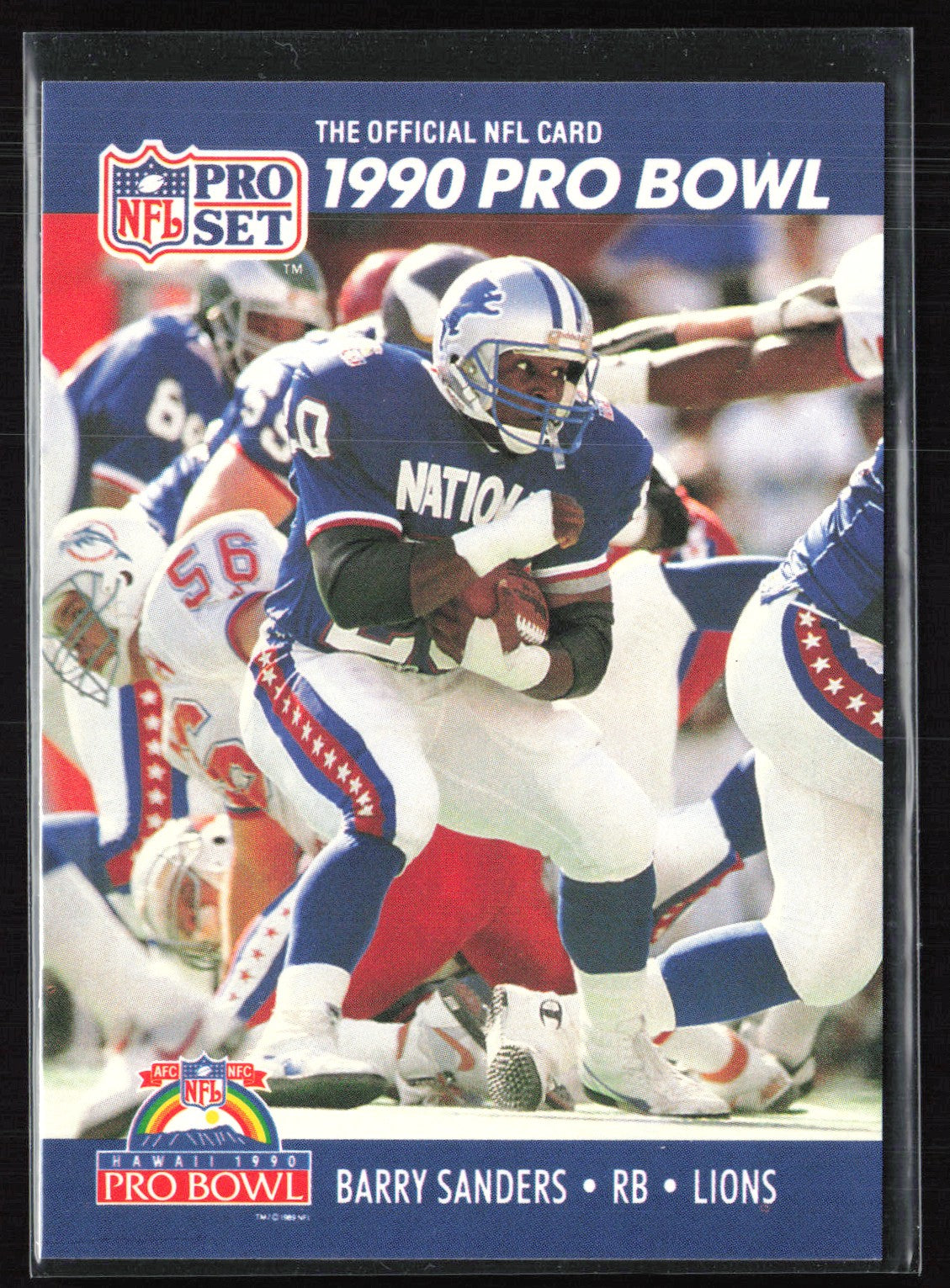 Barry Sanders 1990 Pro Set