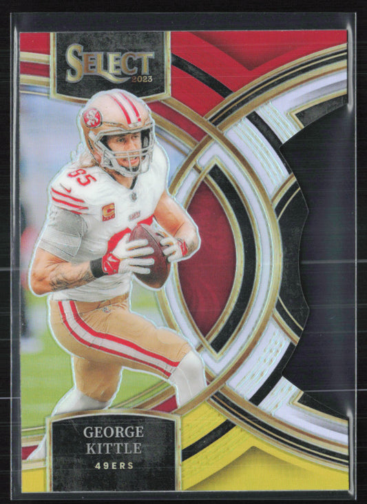 George Kittle Red Yellow Die-Cut