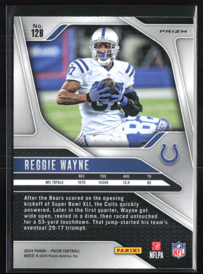 Reggie Wayne Silver Prizm