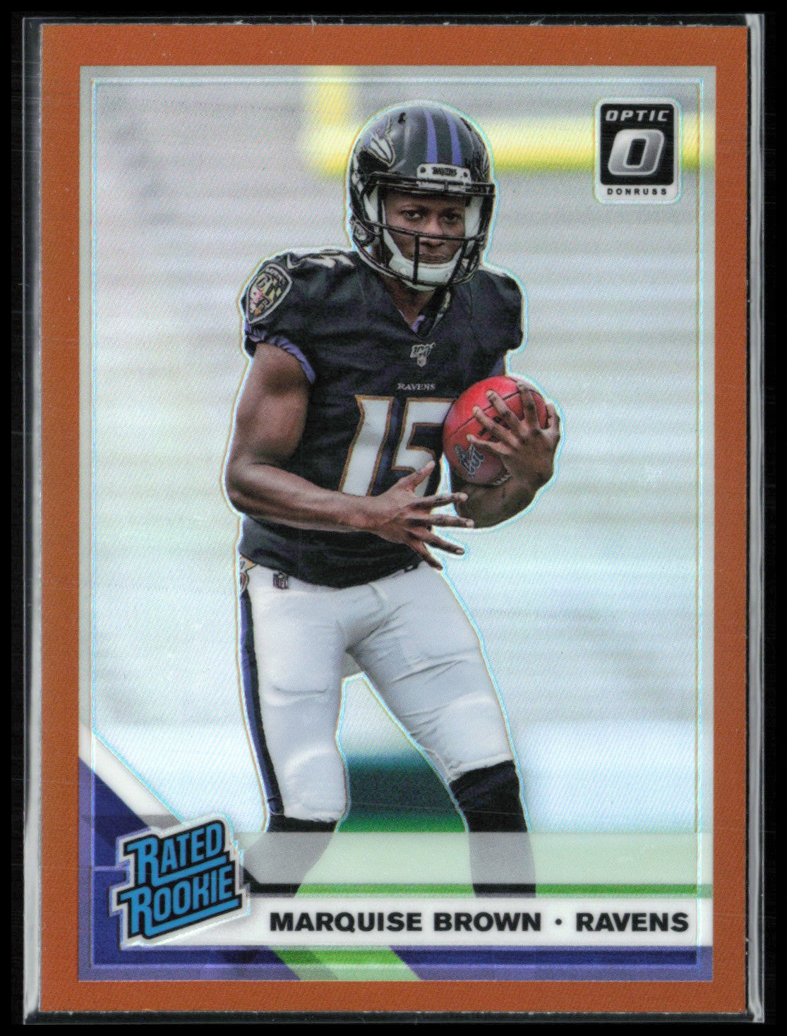 Marquise Brown RC Bronze Holo