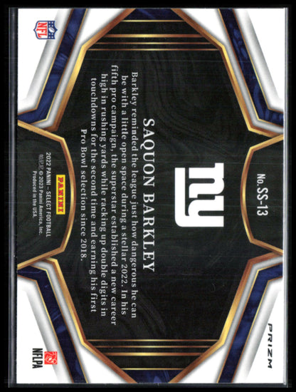 Saquon Barkley Snapshots Silver