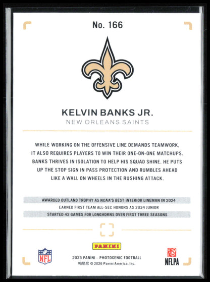 Kelvin Banks Jr. RC /150
