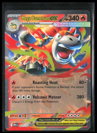 Mega Camerupt ex - 022/132