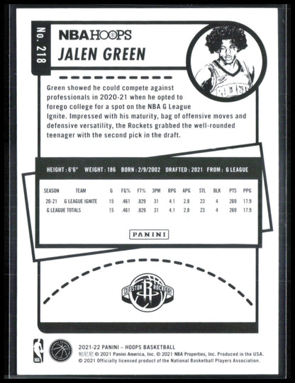 Jalen Green RC