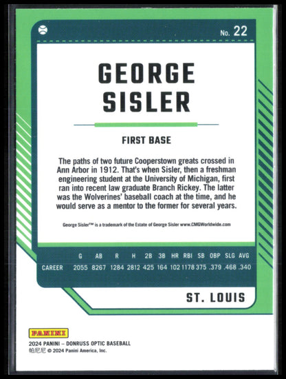 George Sisler