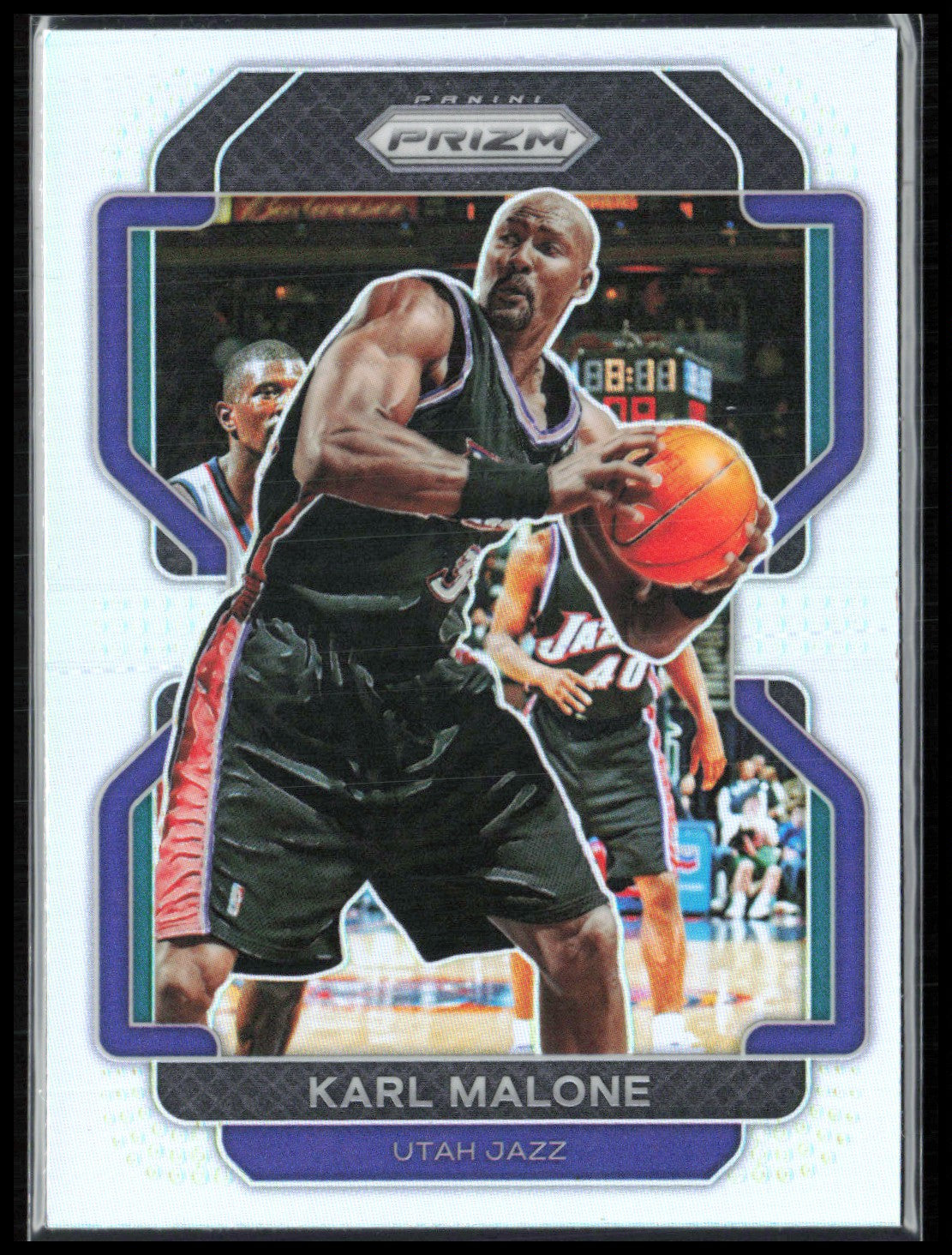 Karl Malone Silver Prizm