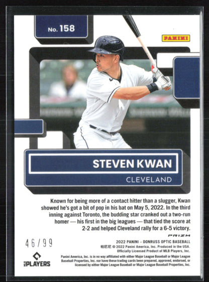 Steven Kwan RC Purple Pandora /99