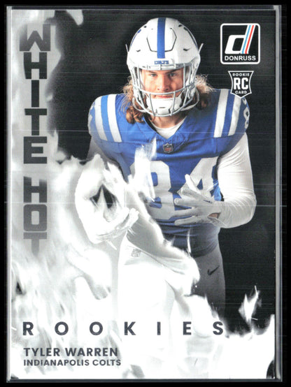 Tyler Warren RC White Hot Rookies