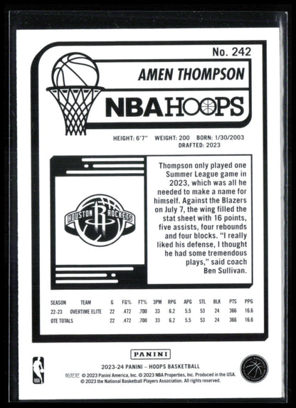 Amen Thompson RC