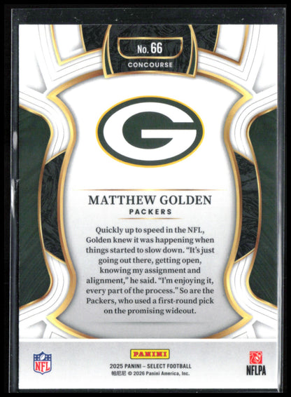 Matthew Golden RC