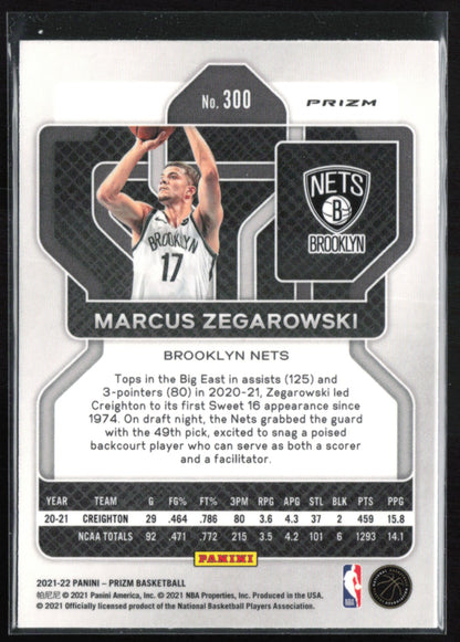 Marcus Zegarowski RC Cracked Ice