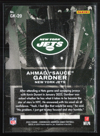 Ahmad Sauce Gardner RC