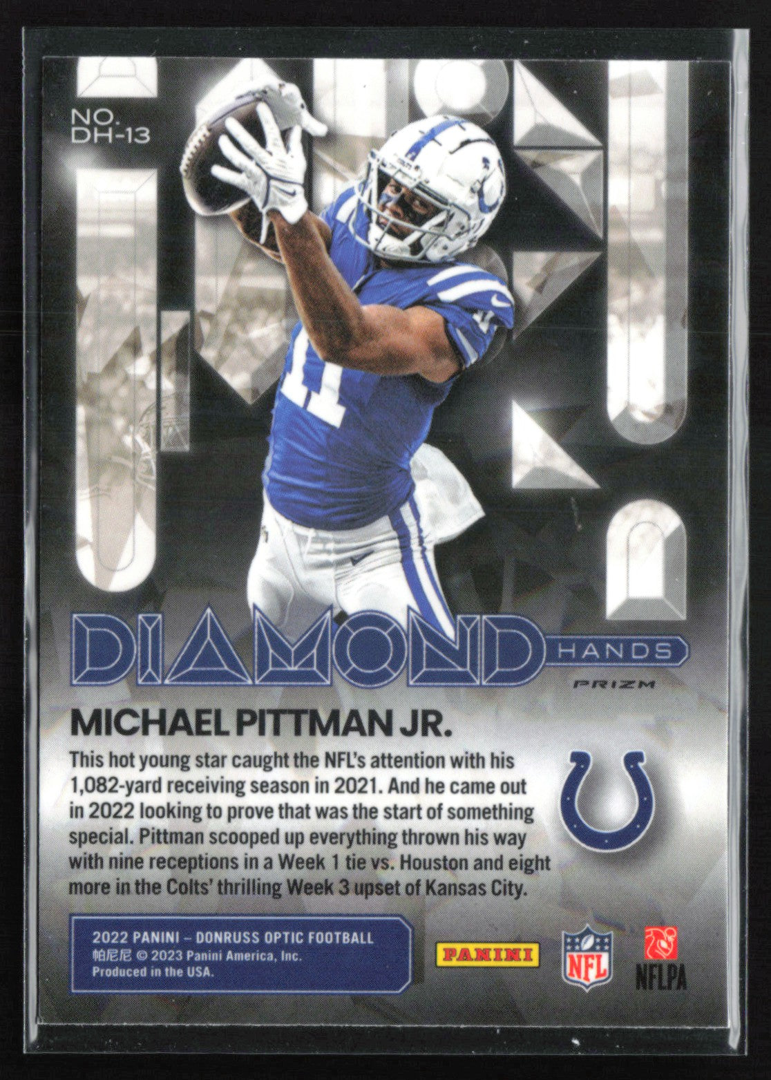Michael Pittman Jr. Diamond Hands