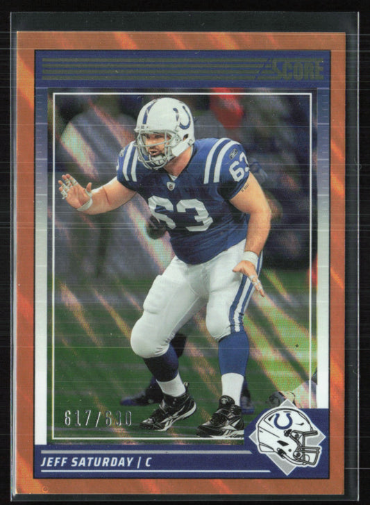 Jeff Saturday Orange /630