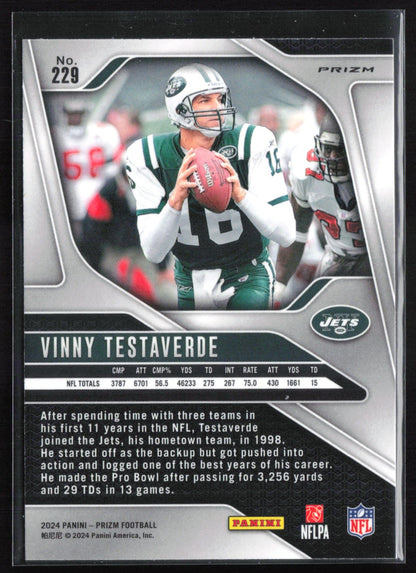 Vinny Testaverde Orange Lazer