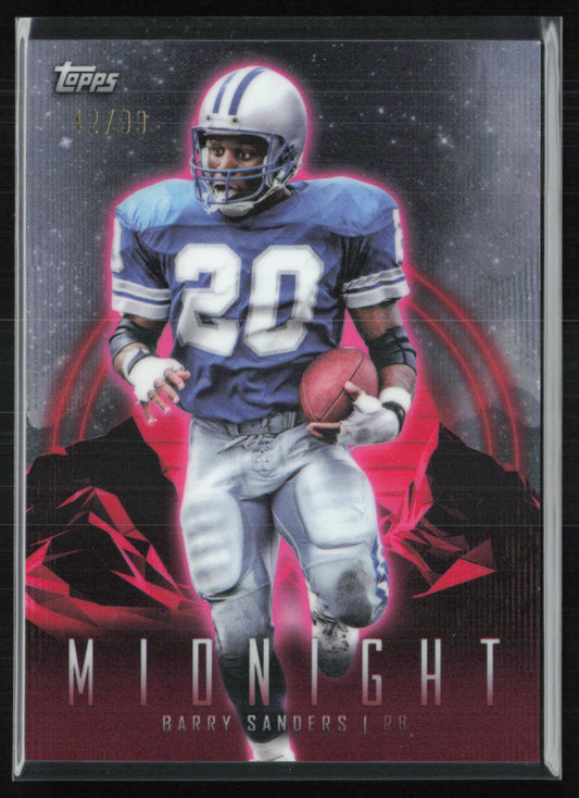 Barry Sanders Midnight Red /99