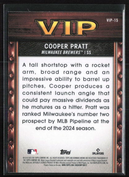 Cooper Pratt VIP