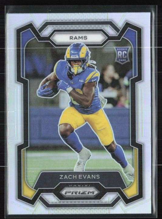 Zach Evans RC Silver Prizm
