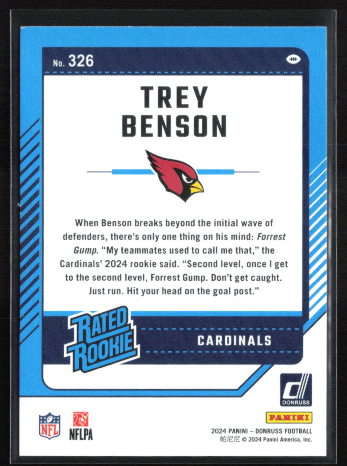 Trey Benson RC Green