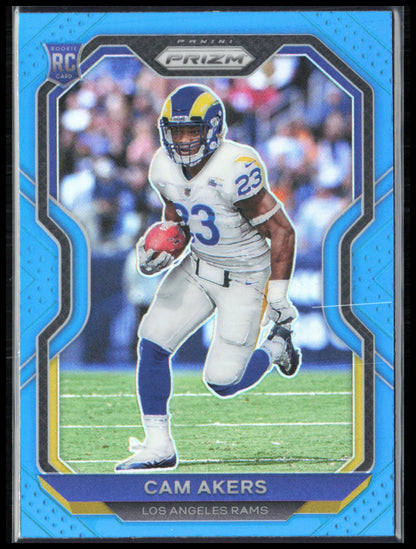 Cam Akers RC Light Blue Prizm