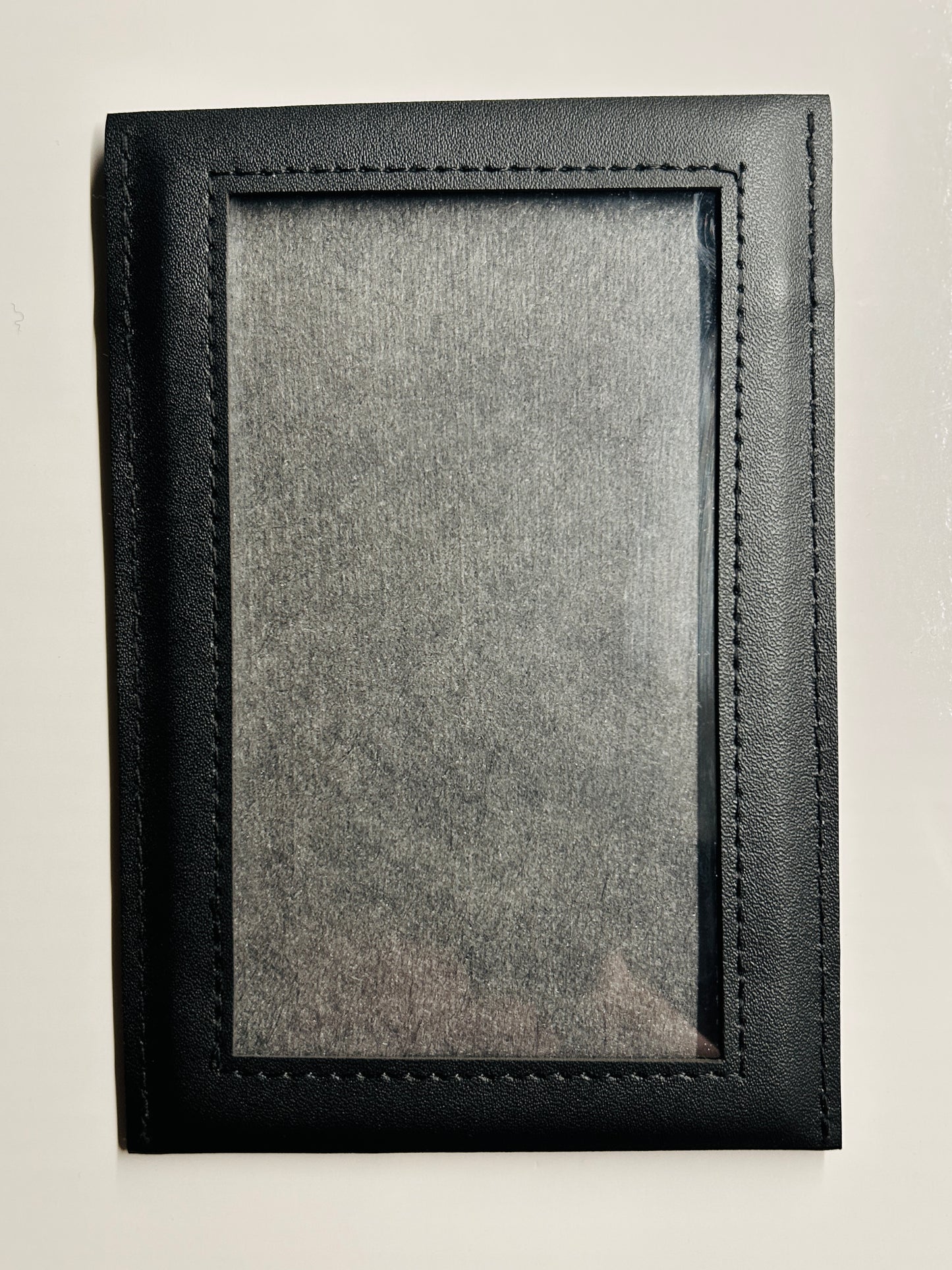 Card Case Pro Black Leather Graded Slab Sleeve Pouch (Graded Card Not Included)