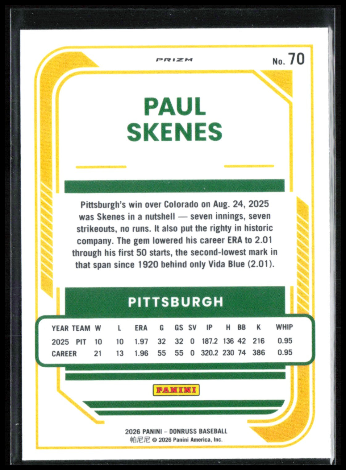 Paul Skenes Holo