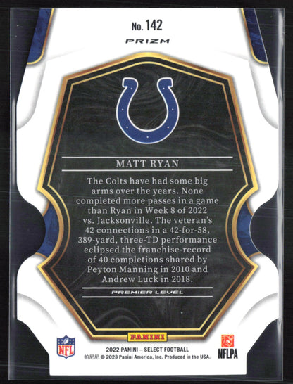 Matt Ryan Silver Die-Cut