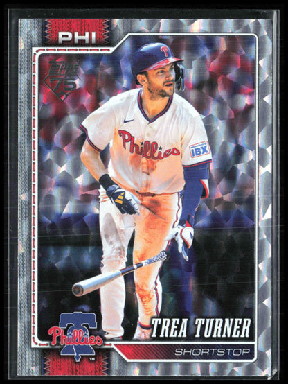 Trea Turner Crackle Foil