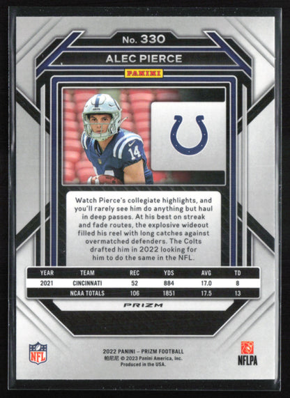 Alec Pierce RC No Huddle