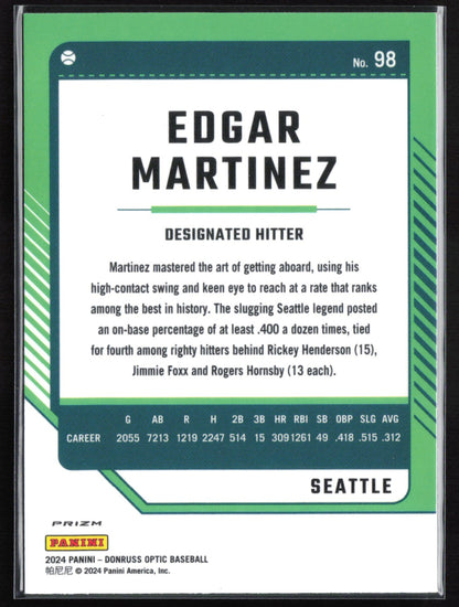 Edgar Martinez Blue Velocity