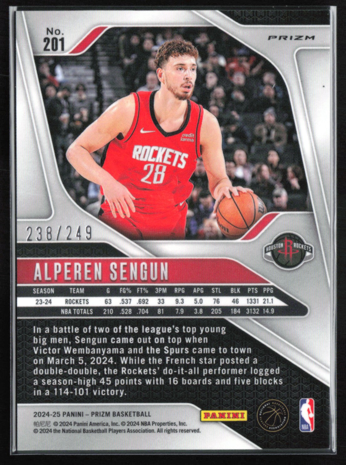 Alperen Sengun Flash /249