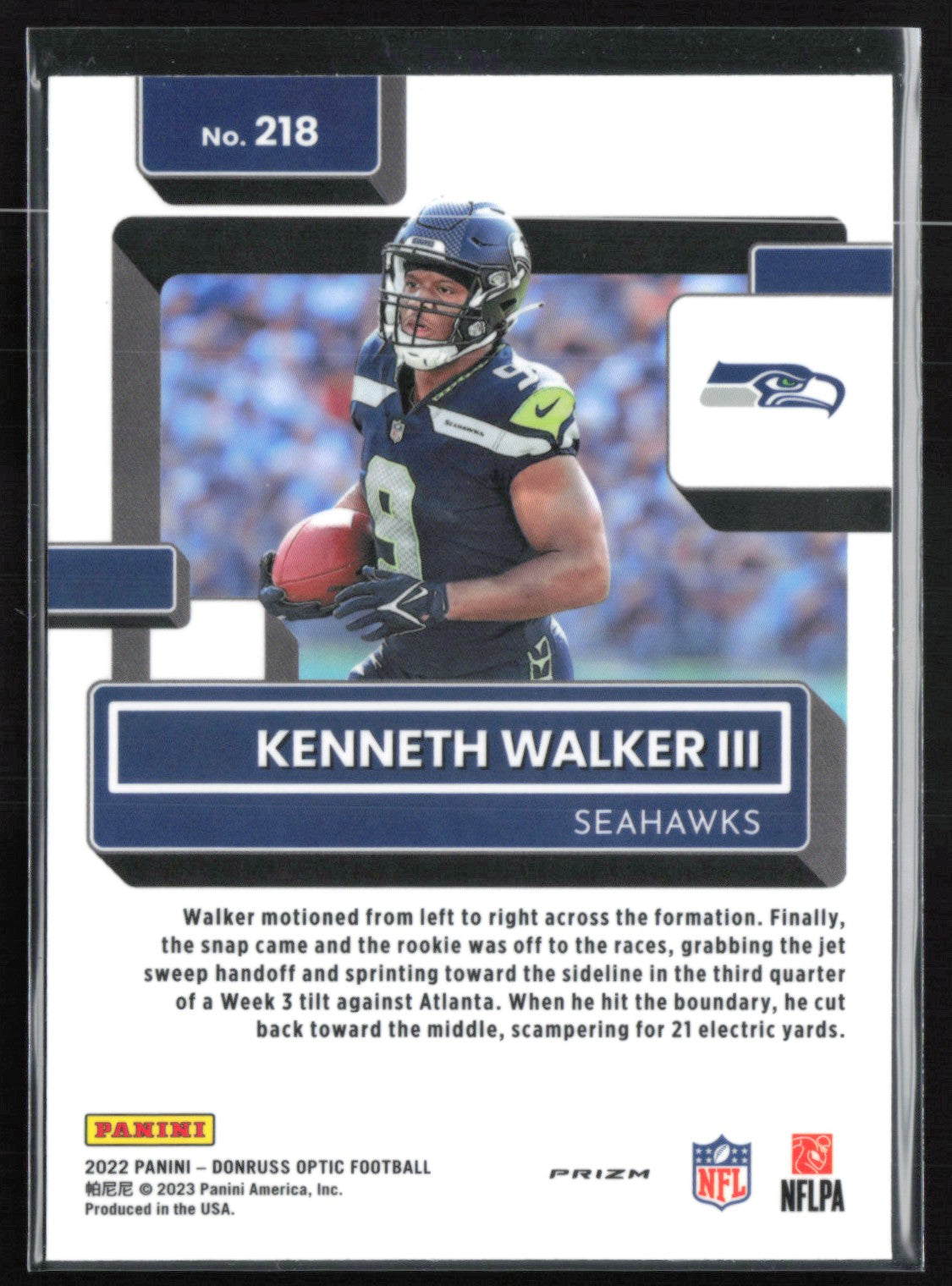 Kenneth Walker III RC Pink Holo