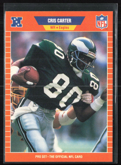 Cris Carter 1989 Pro Set