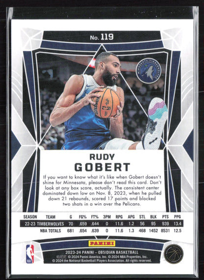 Rudy Gobert Red Flood