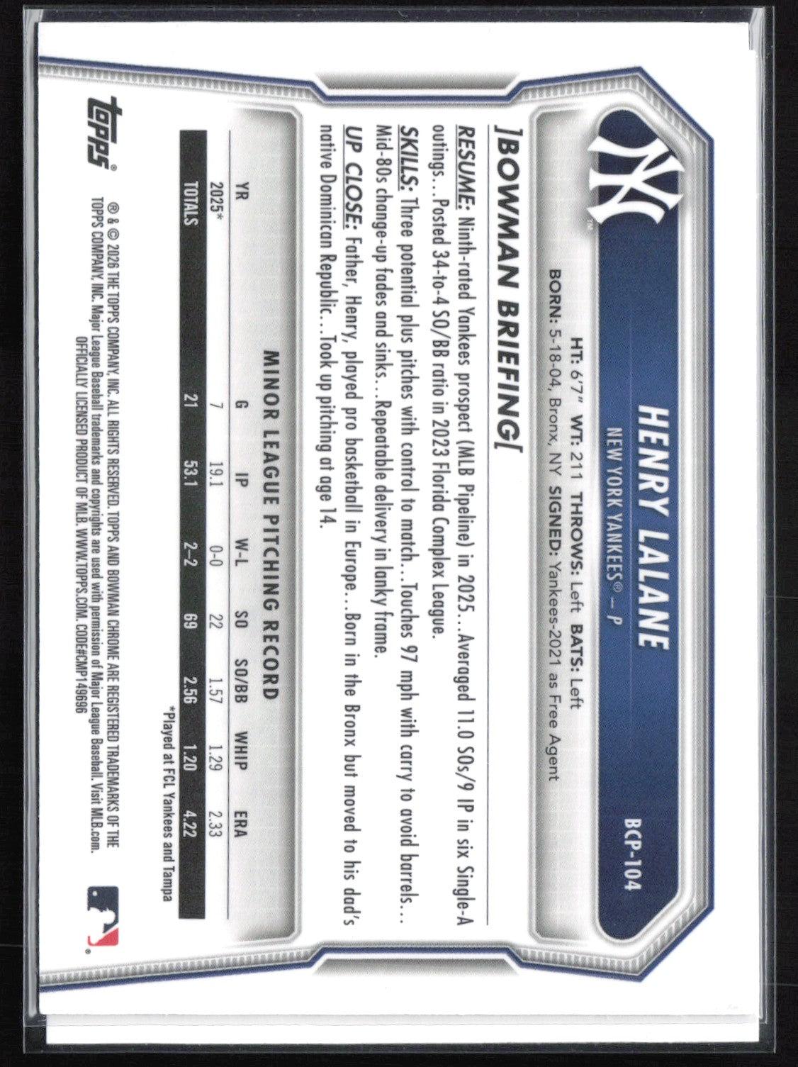 Mason Miller RC 2023 Topps
