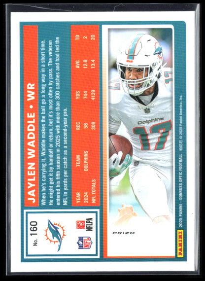 Jaylen Waddle Stars Holo