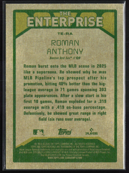 Roman Anthony RC The Enterprise