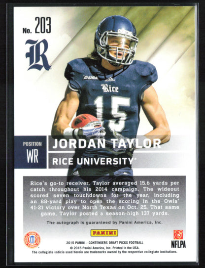 Jordan Taylor RC Auto Season Ticket