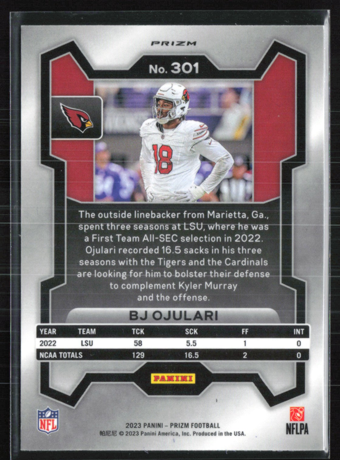 BJ Ojulari RC RWB