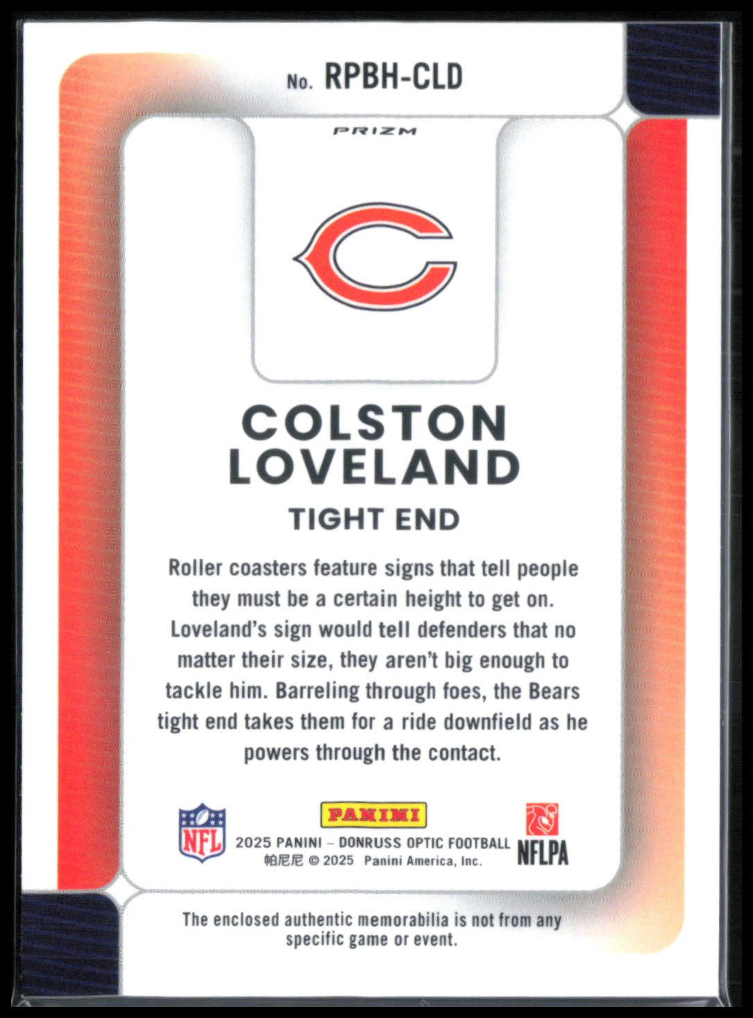 Colston Loveland RC Blue Hyper Mem