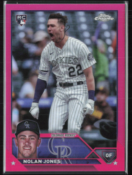 Nolan Jones RC Pink /399