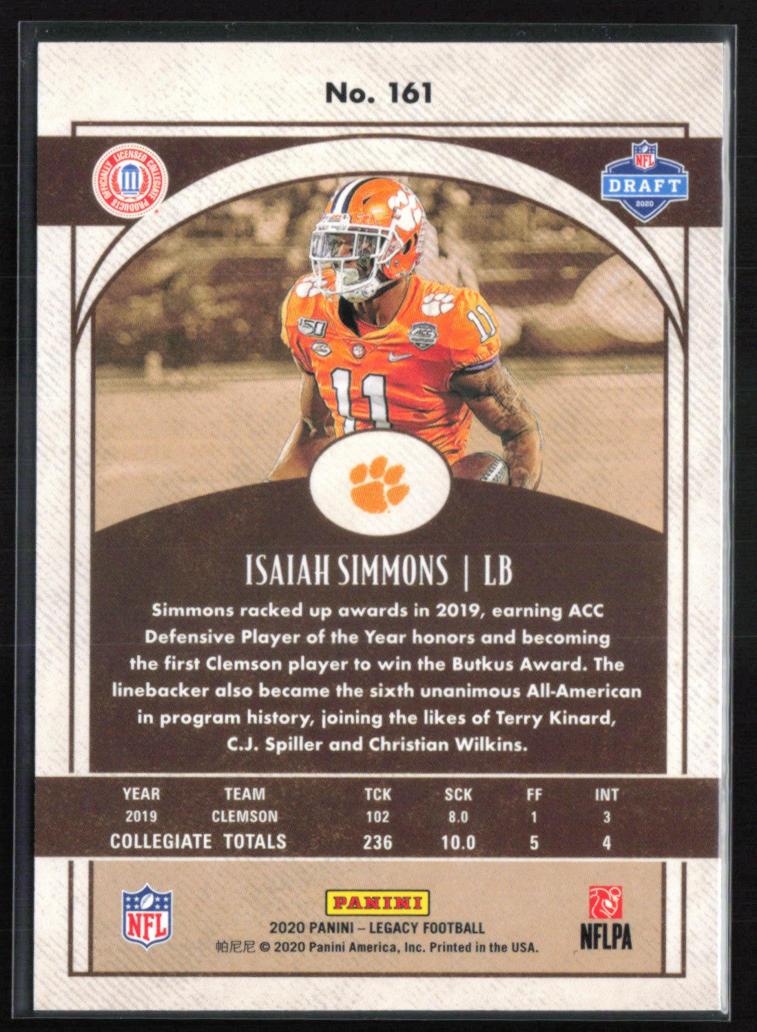 Isaiah Simmons RC /199