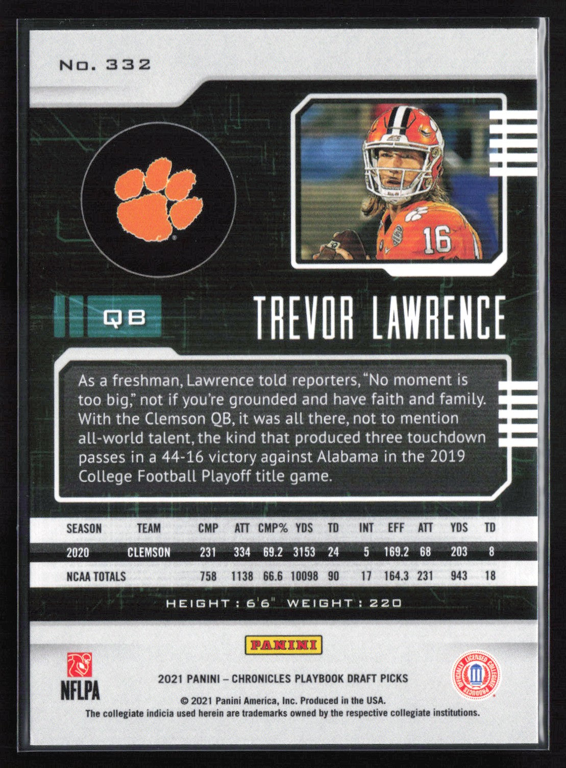 Trevor Lawrence RC