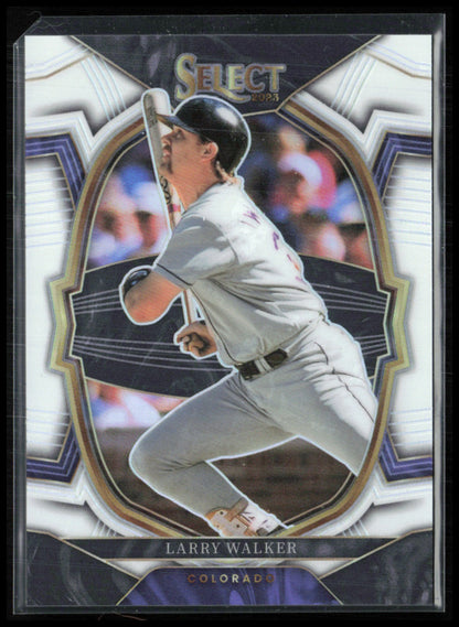 Larry Walker White Prizm /149