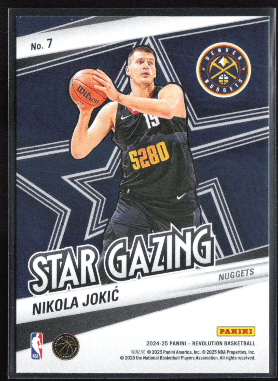 Nikola Jokic Star Gazing