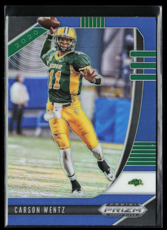 Carson Wentz Blue Prizm