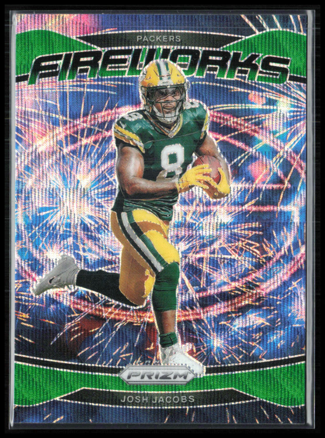 Josh Jacobs Fireworks Green Wave